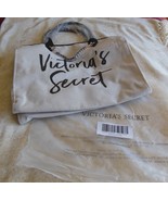NEW Victoria&#39;s Secret Canvas Chain Tote - $58.49