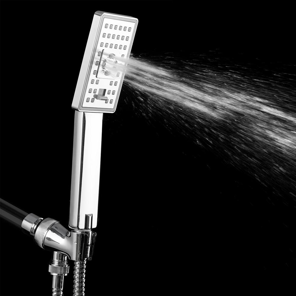 2Spray 5 In. Single Wall Mount Body Spray Handheld Shower Head In