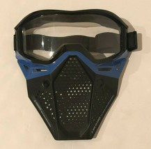 Nerf Rival Blue Team Protective Adjustable Face Mask Blue and Black 2014... - $9.99