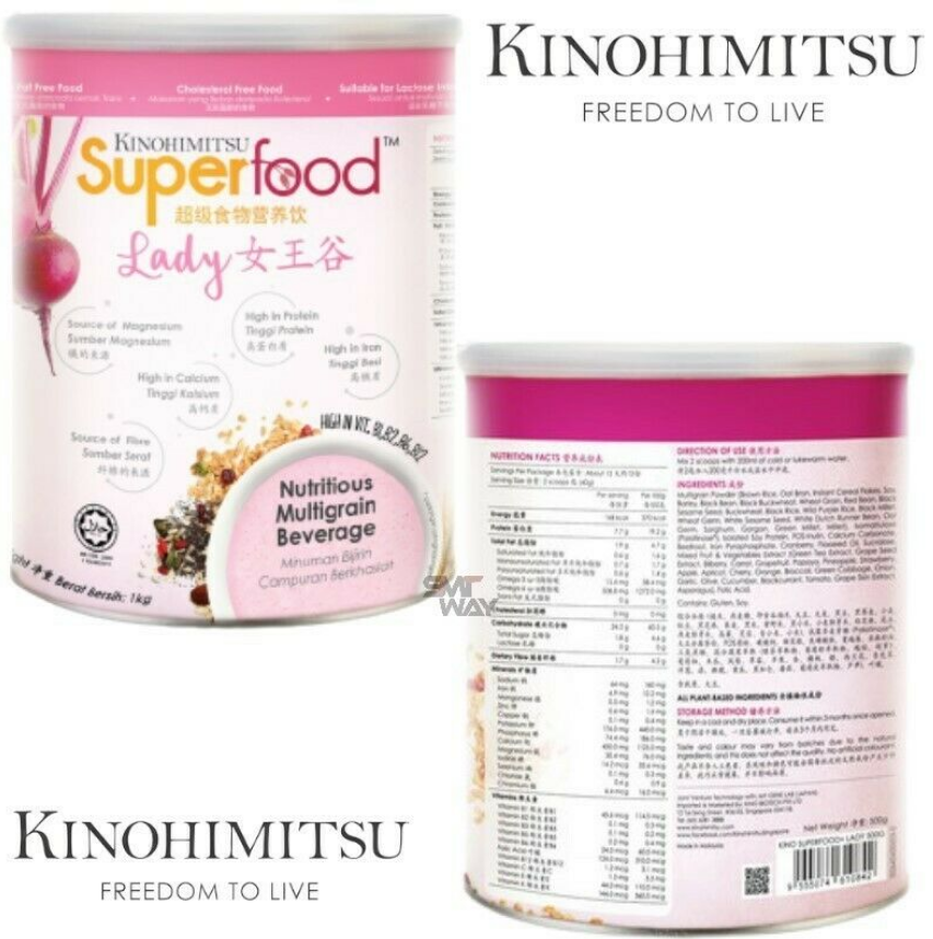 Kinohimitsu Superfood Lady 1KG For Stamina & Daily Healthy Original FAST SHIP