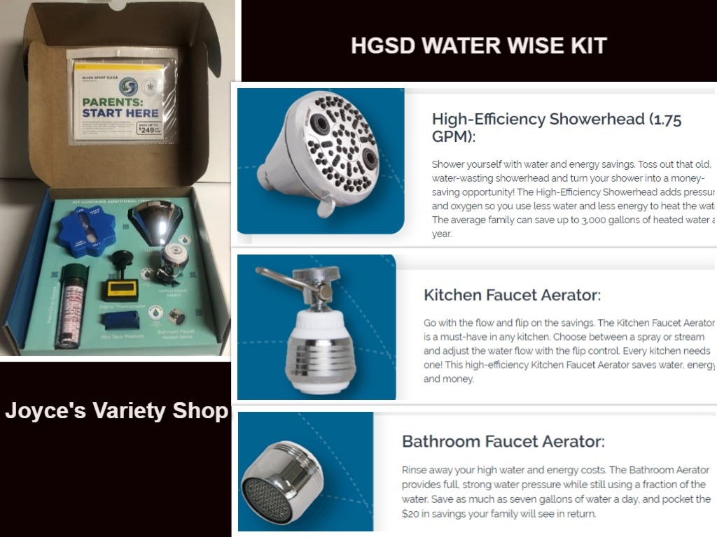Primary image for HGSD Water Saving Kit Shower Head Kitchen Bathroom Faucet Aerators & More