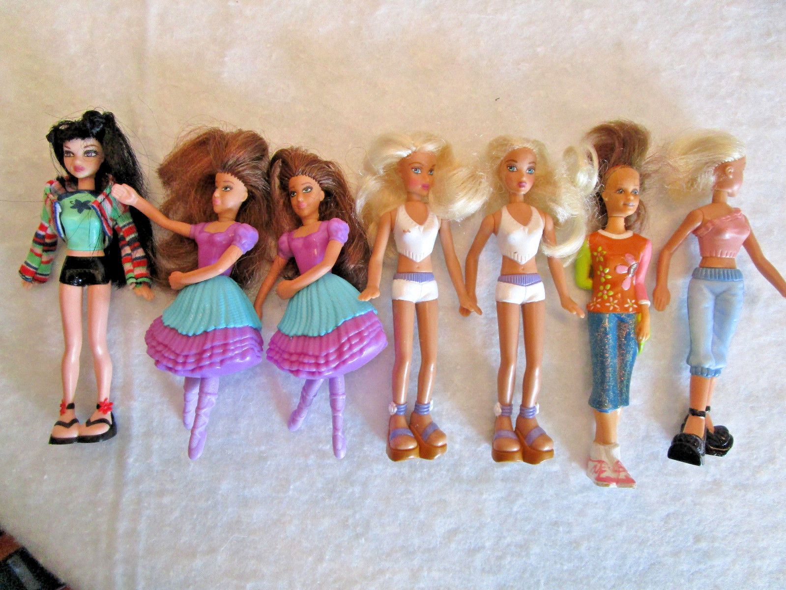 mcdonald's mini barbie dolls
