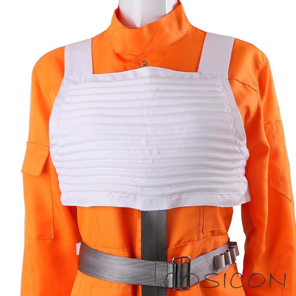 Star Wars A New Hope Luke Skywalker XWing Pilot Jumpsuit Cosplay Costume Men