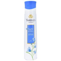 Yardley London English Bluebell Refreshing Deodorant Body Spray For Women 150ml - $21.67