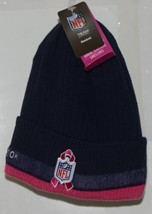 Reebok Team Apparel NFL Licensed Tennessee Titans Breast Cancer Beanie image 2