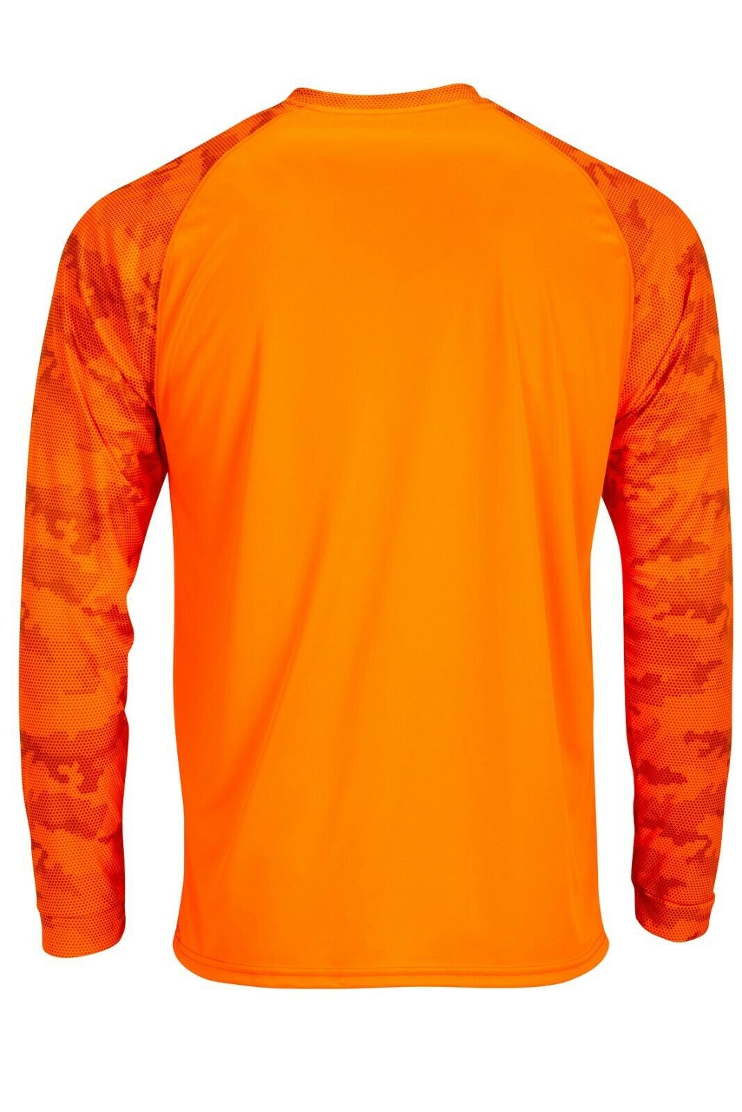 Sun Protection Long Camo Sleeve Dri Fit Neon Orange sunshirt base layer ...