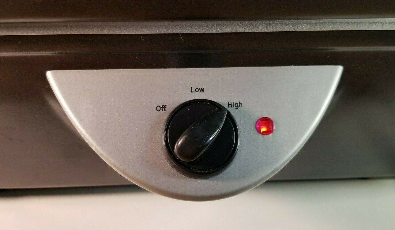 RIVAL Crock Pot BBQ Pit Indoor Countertop Slow Roaster Meat Cooker