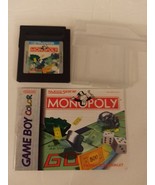 Game Boy Color Game Cartridge Monopoly by Majesco NO BOX Excellent Condi... - $29.99