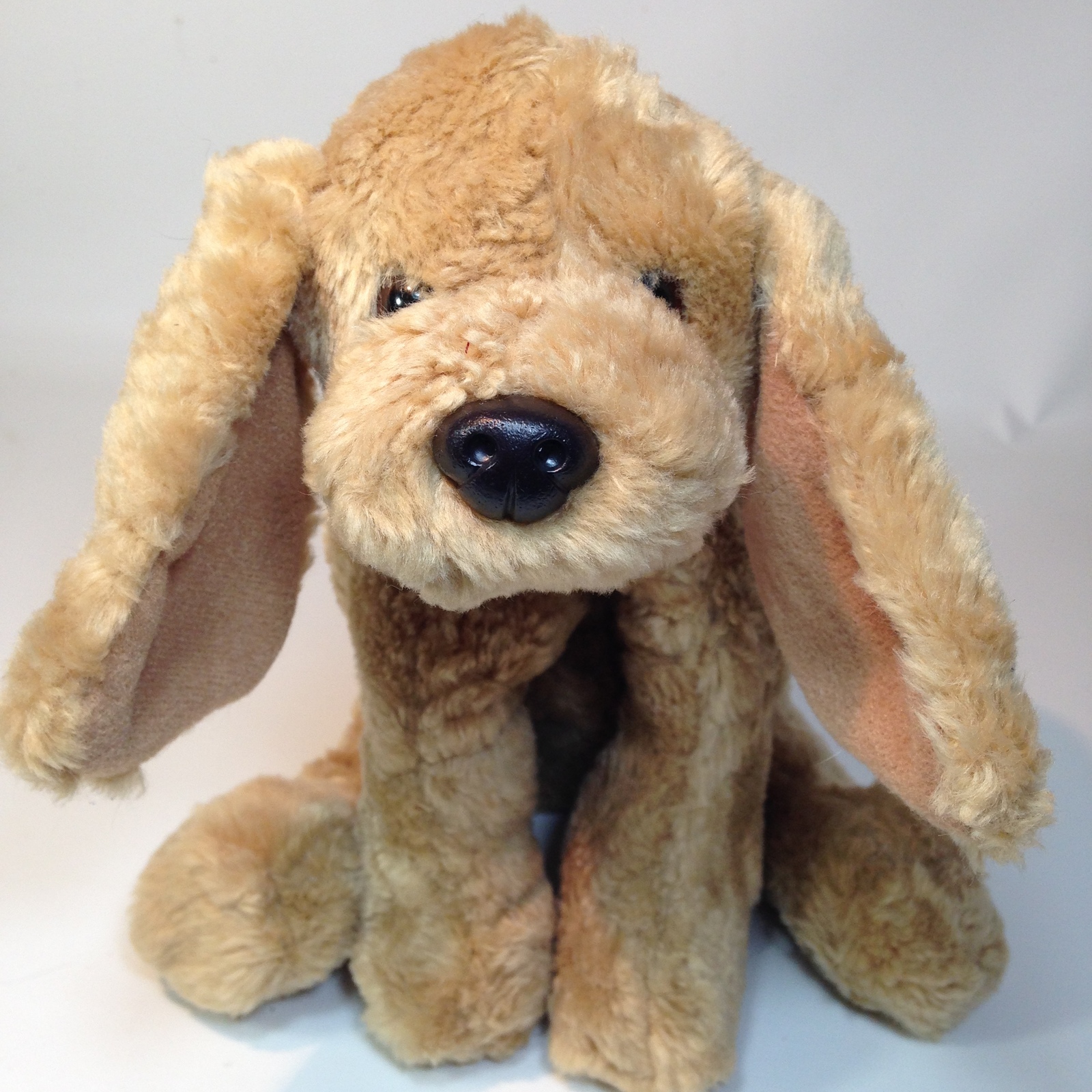 stuffed dog toy with beating heart