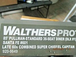 Walthers Proto Stock # 920-9649 Santa Fe 85' P-S 36' Diner DLX #1 HO-Scale image 8