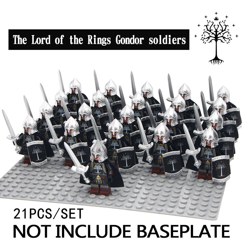 custom lego lord of the rings minifigures