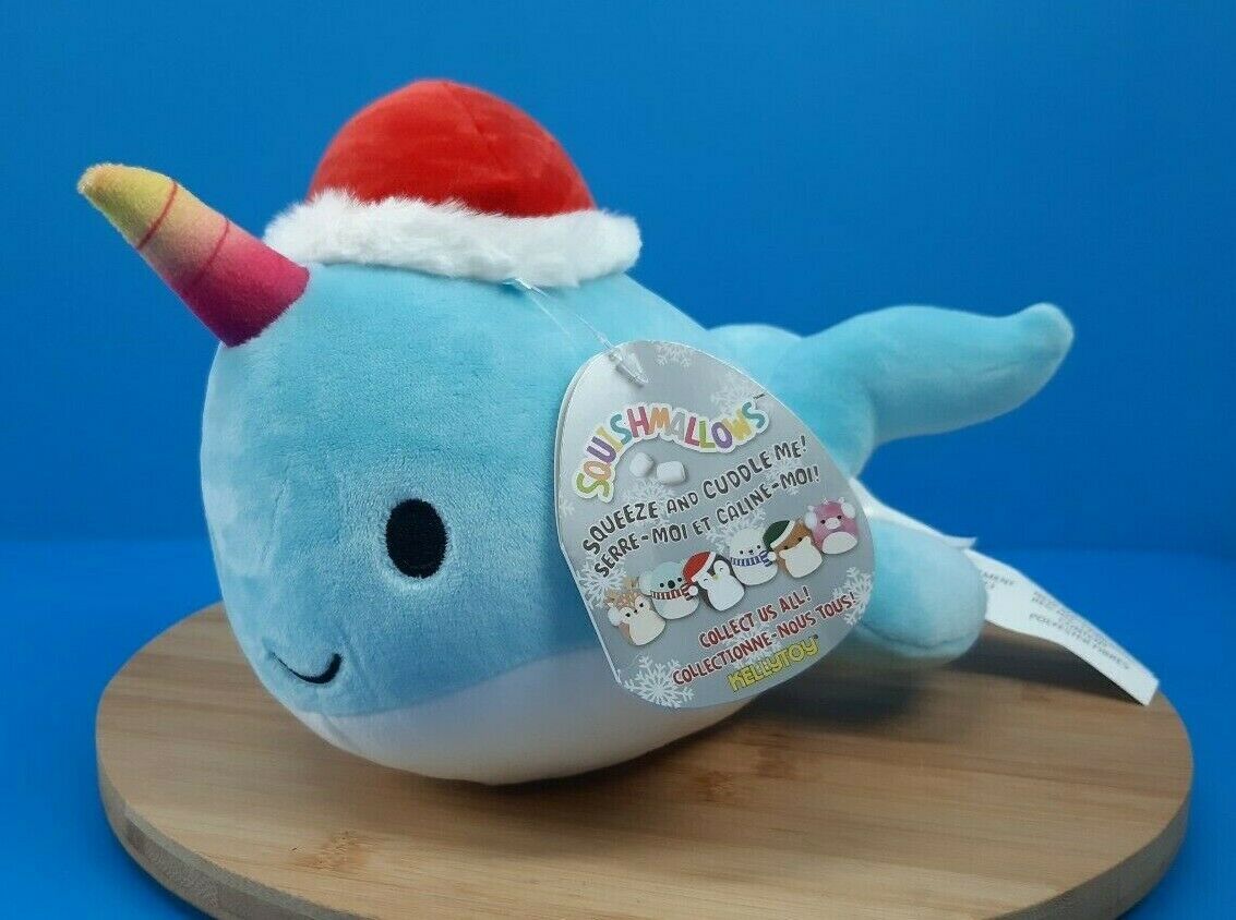 squishmallows christmas holiday plush ornament set