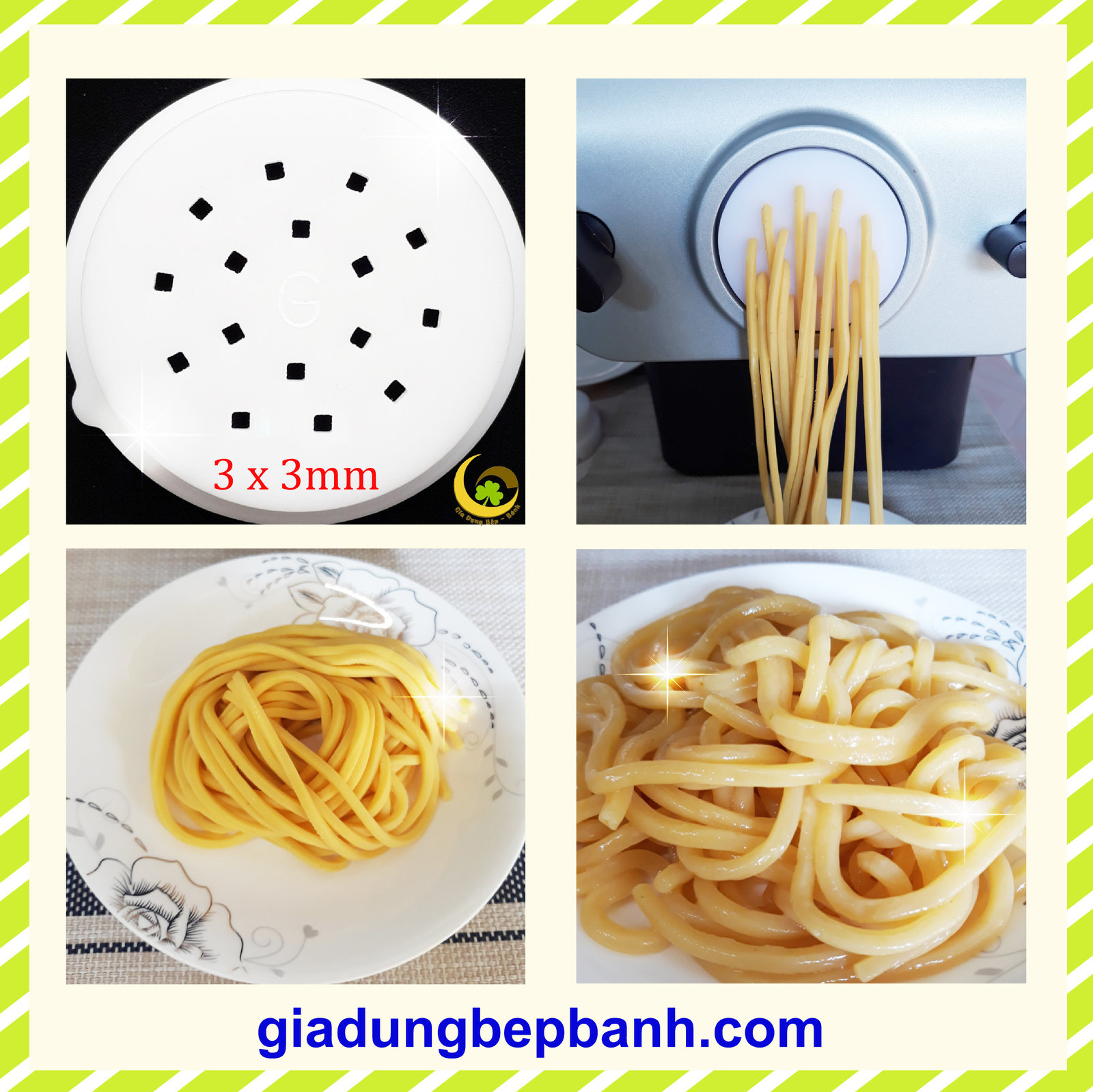Philips pasta disc Udon/bánh canh xắt Pasta Molds & Presses