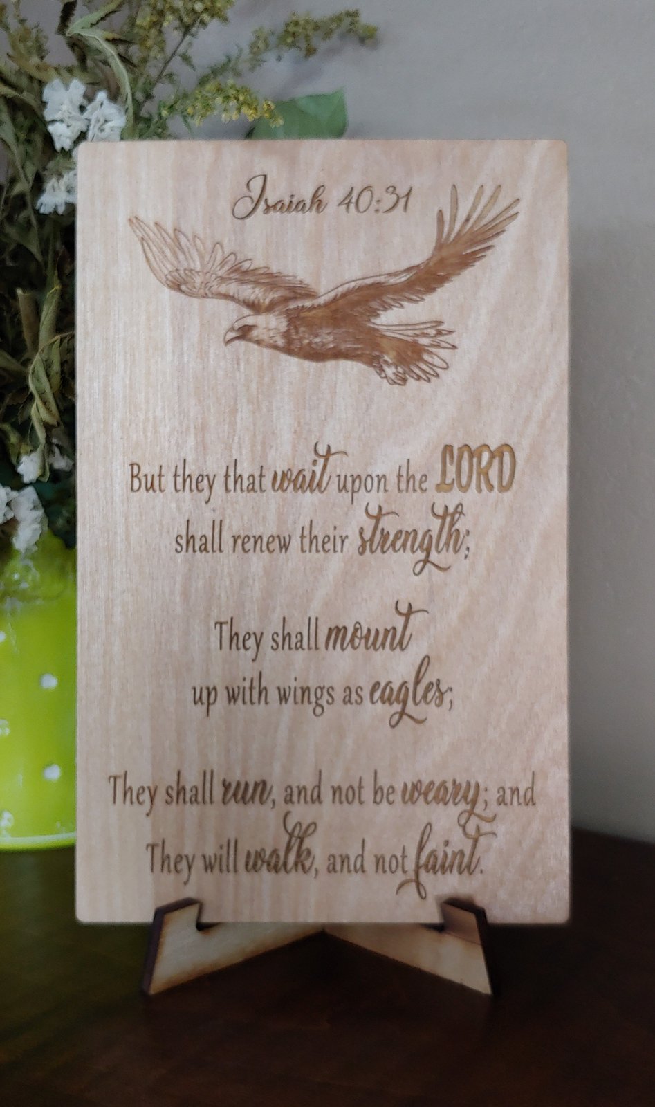 Primary image for Soar on Eagles' Wings Greeting Card