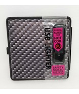Smokezilla Grey Design Kings Size Cigarette Case W/Built In USB Lighter - $14.84