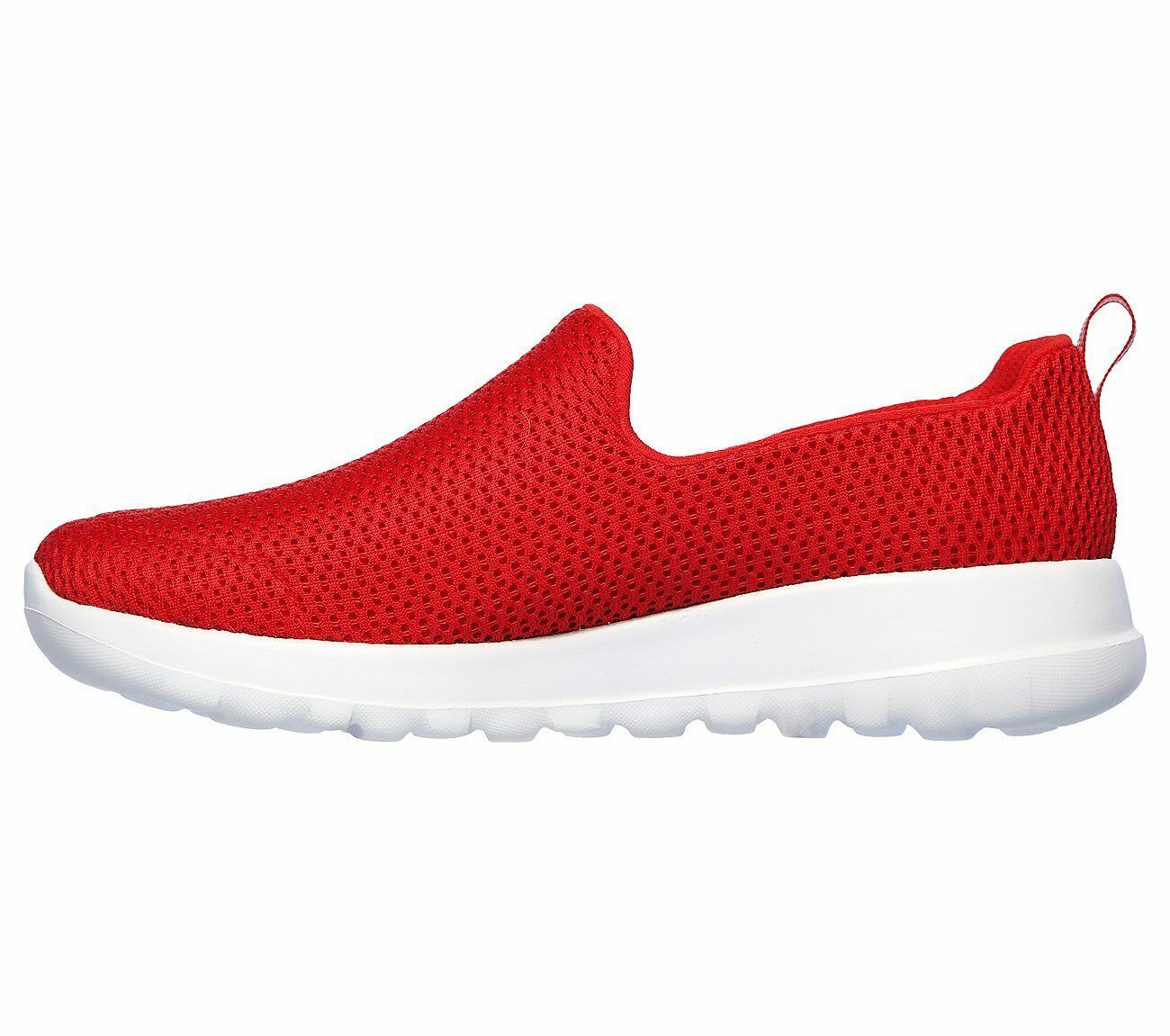 Skechers Shoes Red Go Walk Joy Women Sport Soft Casual Slipon Comfort ...