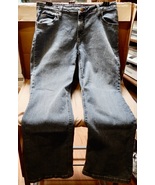 Woman&#39;s Jeans Wrangler Blues 35 x 30 Straight Leg 9&quot; Rise 130273 10 Shor... - $21.49