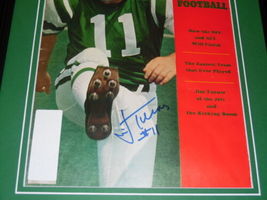 Jim Turner Signed Framed 1969 Sports Illustrated Magazine Cover Jets image 3