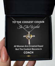Coach Cousin Necklace Gifts - Cross Pendant Jewelry Present From Cousin ... - $49.95