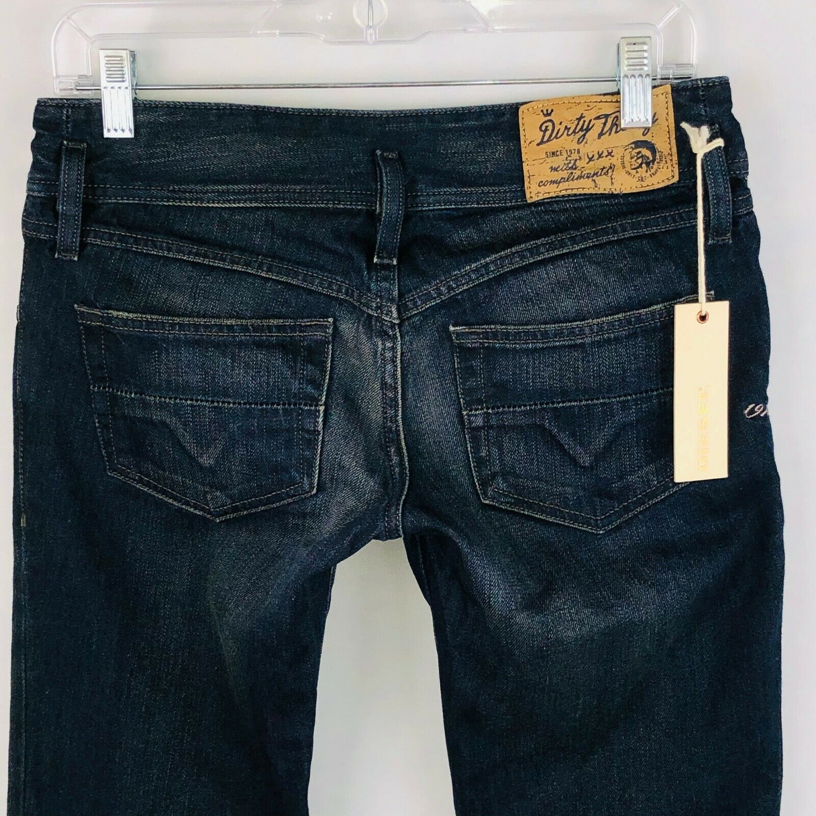 Rare Diesel Matic Jeans Dirty Thirty 008UJ 27 X 32 New - Jeans