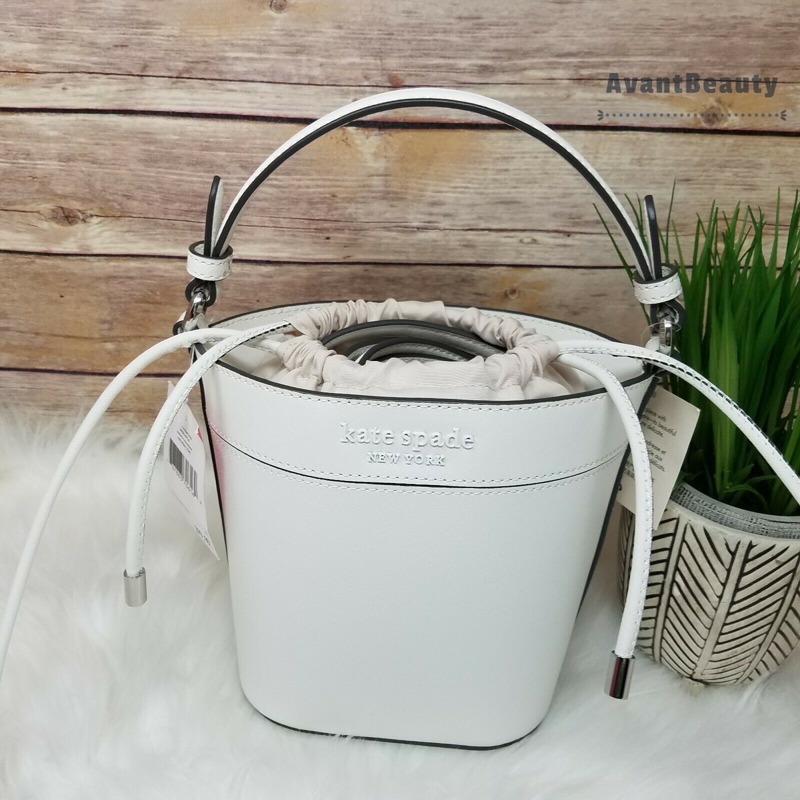 kate spade cameron monotone small bucket bag