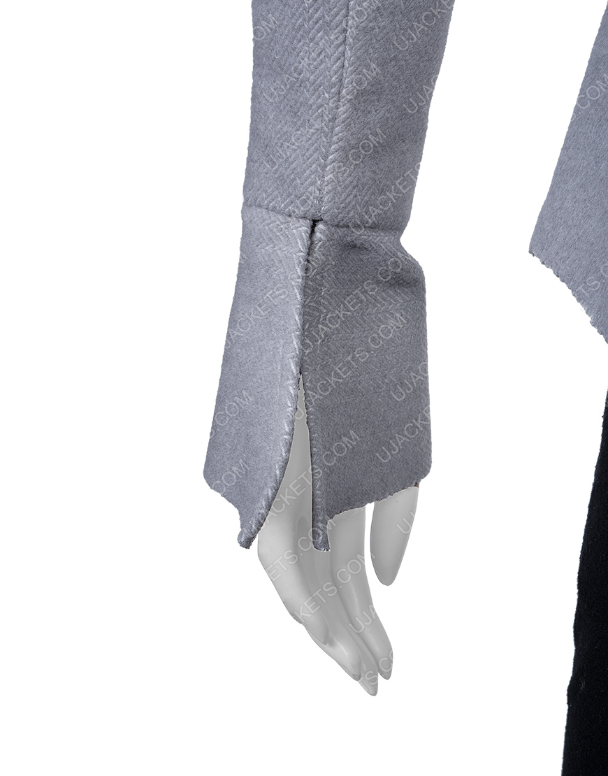 Star Wars Rey Resistance Grey Vest Halloween Costume Cosplay Women