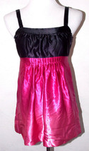 Kensie Womens Tank Top Small Ombre Silk Multicolor Pink Zipper Empire Waist - $24.99