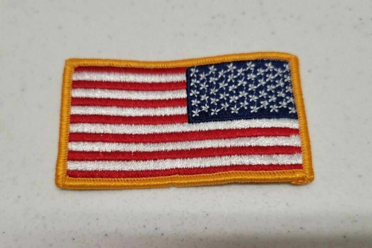 U.S. American Flag Right Shoulder Patch Genuine Military NSN 8455-01 ...