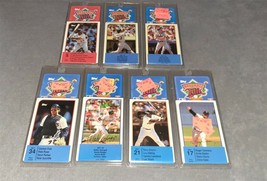 1989 Topps Baseball Sports Talk Player Sound Cards LJN [7 Sets] 28 Cards - $18.00