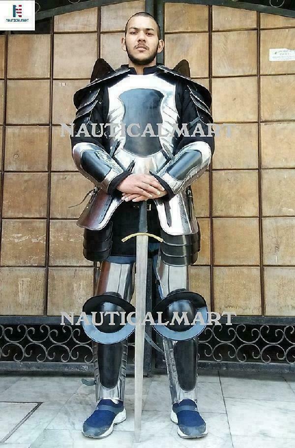 Medieval Larp Knight Wearable Full Suit Of Armor Costume Full Suit Of Armor