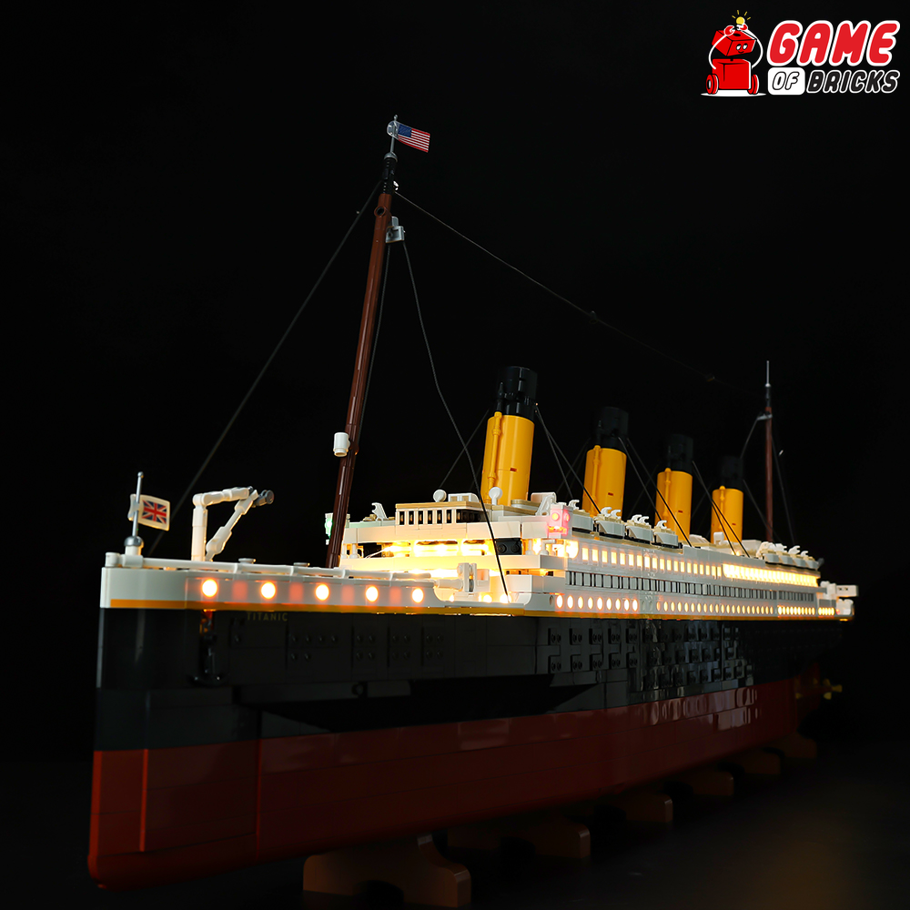 Game of Bricks LED Light Kit ONLY for LEGO Titanic 10294 - Building ...