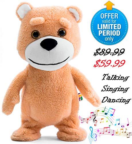 singing dancing teddy bear