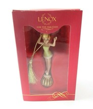LENOX Christmas Ornament Disney Fairies A Present From Pixie 805699 - $249.99
