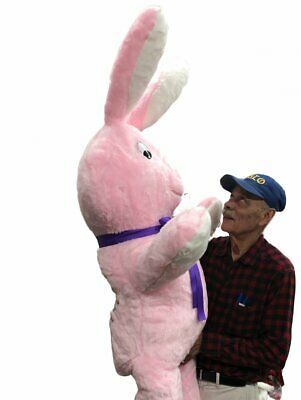 big plush 7 foot giant stuffed bunny 84 inch soft