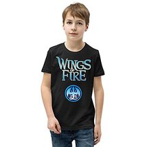 All Together Love Dragons Graphic Wings of Fire Manga Series T-Shirt Black - $19.60