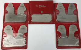 Rare MITUTOYO Machinist Tools Plate 10 p Set Toolmakers Matched No. 75 U... - $299.99