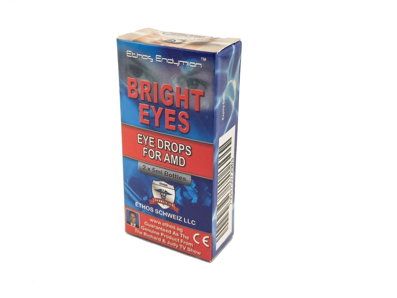 Macular Degeneration Eye Drops 1 x Box 10ml Ethos Bright Eyes AMD No1