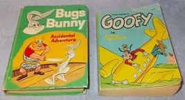 Vintage Whitman Big Little Books Lot Bugs Bunny 2029 Goofy Giant Trouble... - $12.95