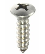 Stainless Steel Oval Phillips Head Screw #8 x 3/4&quot; 50 Pieces - $9.74