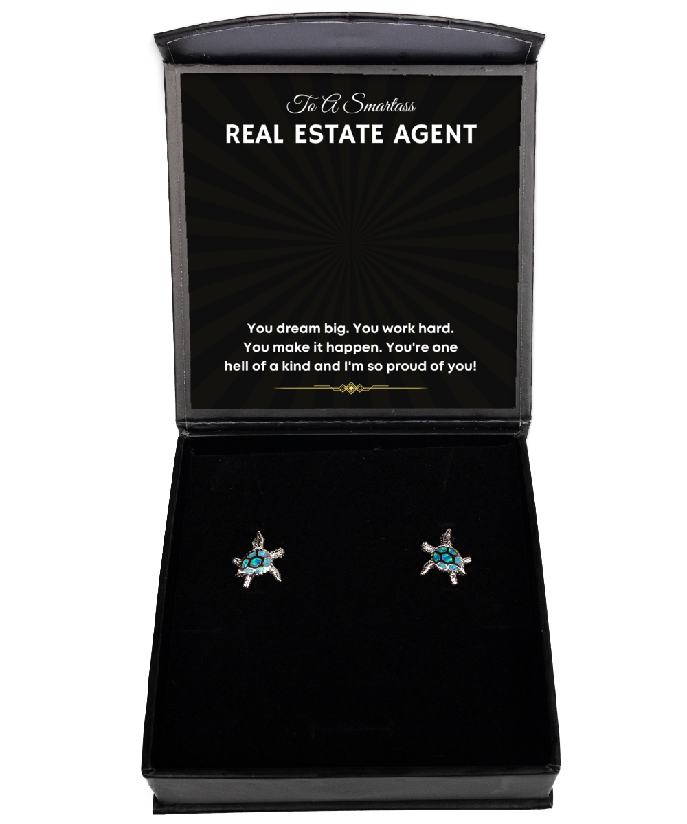 Earrings Birthday Present For Real Estate Agent New Job Promotion - Jewelry