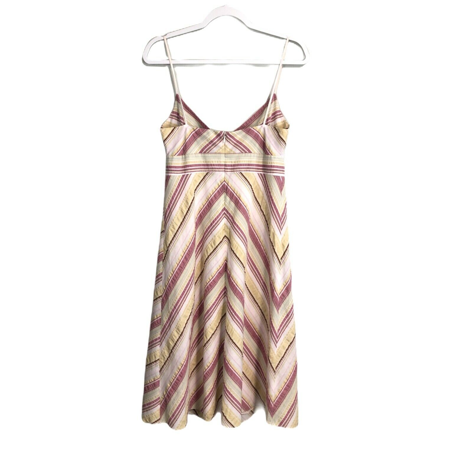 J.Crew Empire Waist Pink V Neck Sundress Womens Size 6 | 6156 - Dresses