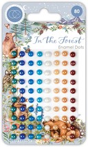 Craft Consortium Adhesive Enamel Dots 80/Pkg In The Forest - $19.65