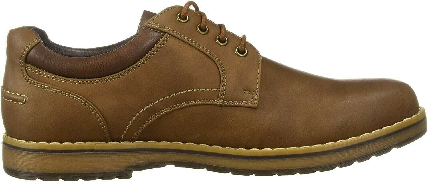 IZOD Men's Tan Brown Lewis Men's Casual Oxford Shoe Loafers Memory Foam ...