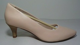 Clarks Size 7.5 M LINVALE JERICA Blush Leather Pumps Heels New Women&#39;s S... - $107.91