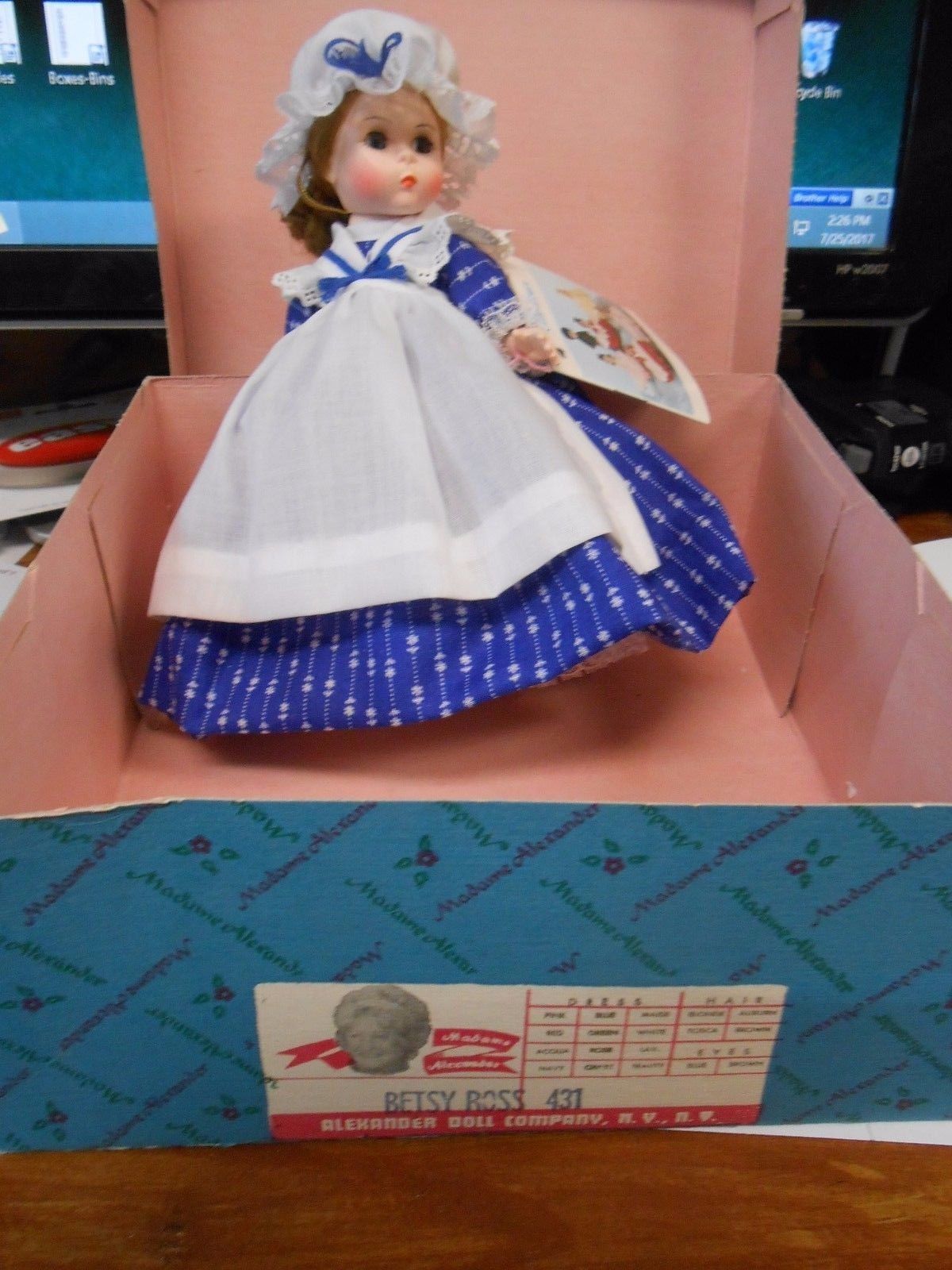 betsy ross madame alexander doll