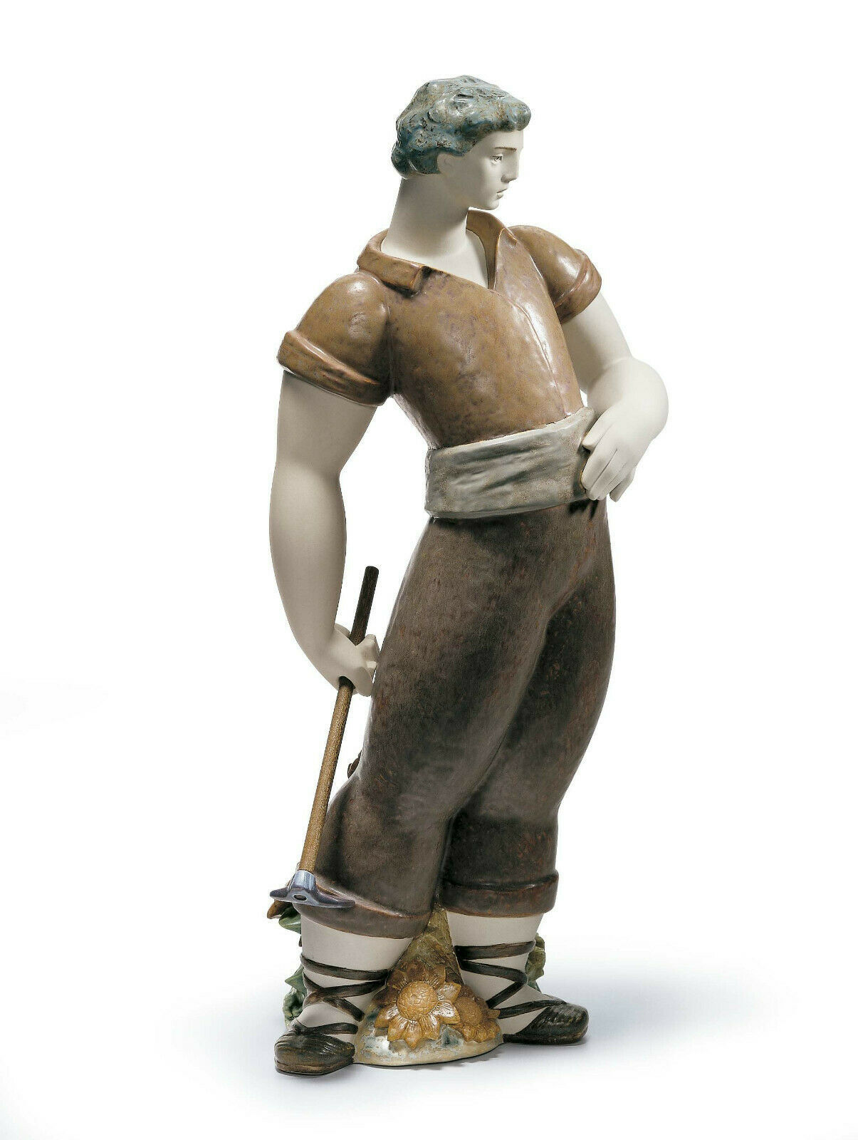 Lladro 01012465 Farmer Porcelain Figurine Gres New Other