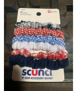 Scunci Multicolored Hair Scrunchies, 6 Pcs, #12282 - $5.89