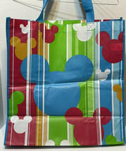 Disney Store Mickey Mouse Large Reusuable Shopping Bag 18 x 17 x 8 With Handles - $18.54