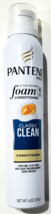 Pantene Pro V In The Shower Foam Conditioner Classic Clean Fine Flat Hair 6 Oz.