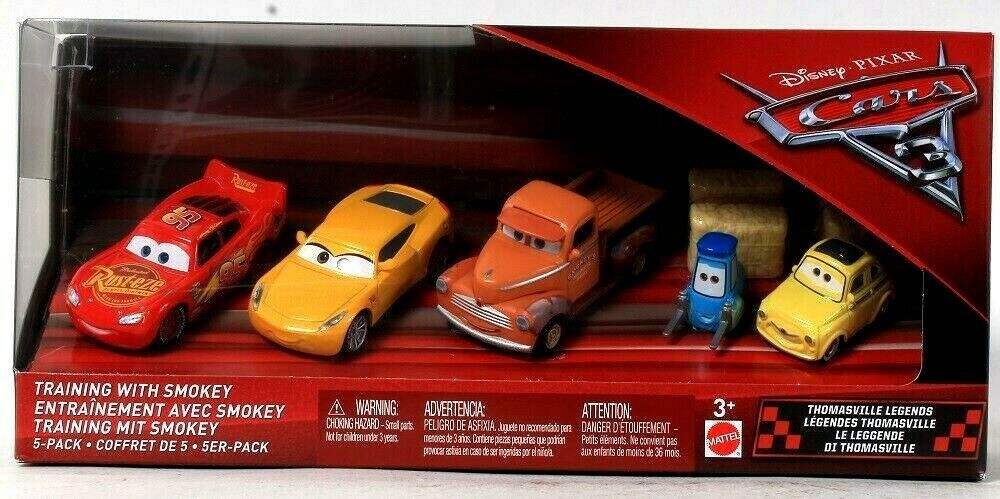 Mattel Disney Pixar Cars Thomasville Legends Training With Smokey 5 ...